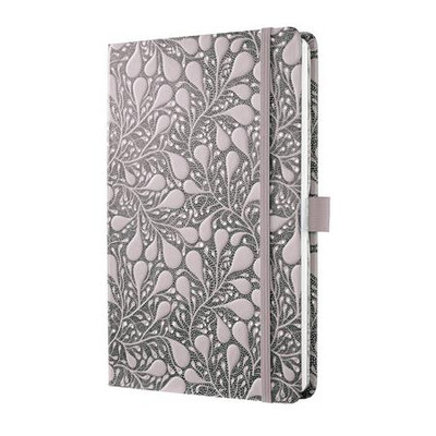 Jegyzetfüzet, exkluzív, A5, vonalas, 87 lap, keményfedeles, SIGEL "Jolie Enchanted Heart"