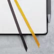 Naptár, A5, heti, 2027., kemény borító, SIGEL "Linescape", szürke-sárga 1 db
