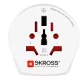 Adapter, Ausztráliába, Kínába, Európába utazóknak, földelt, SKROSS 1 db