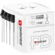 Adapter, világutazóknak, 1xUSB-A, 1xUSB-C PD, 65W, USB-C kábel, SKROSS 1 db