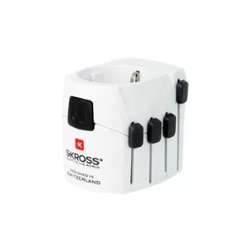 Adapter, világutazóknak, földelt, SKROSS 1 db