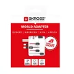 Adapter, világutazóknak, földelt, SKROSS 1 db