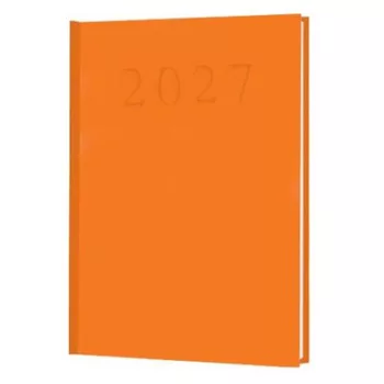 Naptár, tervező, A5, napi, 2027, narancssárga 1 db