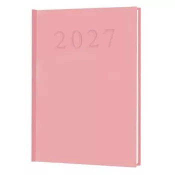 Naptár, tervező, A5, napi, 2027, rózsaszín 1 db