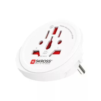 Adapter, Európába utazóknak, földelt, SKROSS 1 db