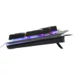Billentyűzet, vezetékes, gaming, fém, USB, HUN, SPEEDLINK "LUNERA RGB Rainbow", fekete 1 db
