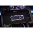Billentyűzet, vezetékes, gaming, fém, USB, HUN, SPEEDLINK "LUNERA RGB Rainbow", fekete 1 db