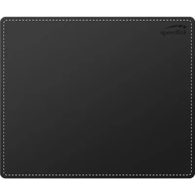 Egéralátét, műbőr borítás, merev, SPEEDLINK "Notary Soft Touch", fekete