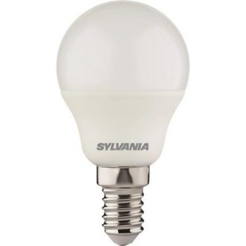   LED izzó, E14, kisgömb, 6,5W, 806lm, 2700K (MF), SYLVANIA "ToLEDo"