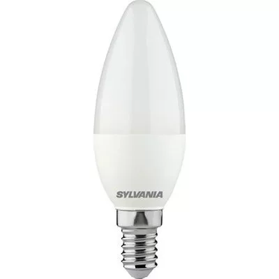 LED izzó, E14, gyertya, 4,2W, 470lm, 4000K (HF), SYLVANIA "ToLEDo" 1 db