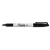 Alkoholos marker, 1 mm, kúpos, SHARPIE "Fine Point", fekete 1 db