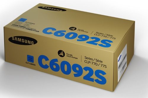 Samsung CLP770 cián eredeti toner (CLT-C6092S/SU082A) (≈7000 oldal)