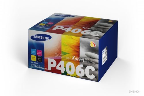 Samsung  CLP365 eredeti toner garnitúra (CLT-P406C)  (~1500 + 3x1000 oldal)