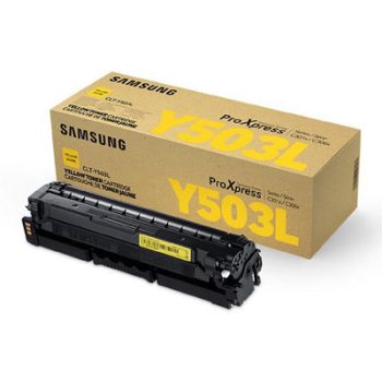   Samsung SLC3010/3060  sárga EREDETI TONER (CLT-Y503L/SU491A) (≈5000 oldal)