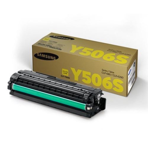 Samsung CLP680 sárga eredeti toner 1,5K (CLT-Y506S/SU524A) (≈1500 oldal)
