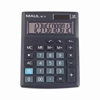   Számológép, asztali, 12 számjegy, MAUL "MC 12" 1 db