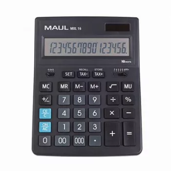   Számológép, asztali, 16 számjegy, MAUL "MXL 16" 1 db