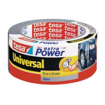   Ragasztószalag, 50 mm x 25 m, TESA "extra Power", ezüst 25 méter