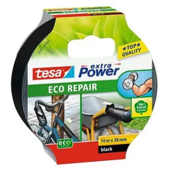   Javítószalag, 38 mm x 10 m, TESA "Extra Power Eco Repair", fekete 10 méter