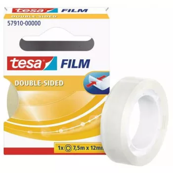   Ragasztószalag, kétoldalas, 12 mm x 7,5 m, TESA "tesafilm®" 7,5 méter