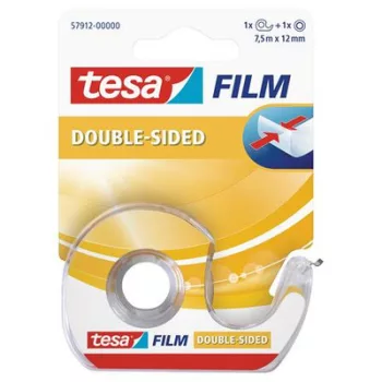   Ragasztószalag, kétoldalas, adagolón, 12 mm x 7,5 m, TESA "tesafilm®" 7,5 méter
