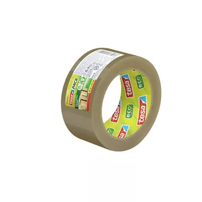 Csomagolószalag, 50 mm x 66 m, TESA "Eco & Ultra Strong", barna 66 méter