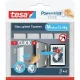 Akasztó, öntapadó, M méret, TESA "Powerstrips CLICK" 8 db