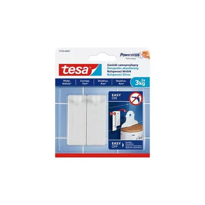 Akasztószög, öntapadó, TESA "Powerstrips®", sima felületre 2 db