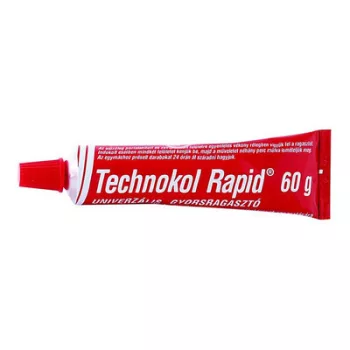   Ragasztó, folyékony, 60 g, TECHNOKOL "Rapid", piros 0,06 kg