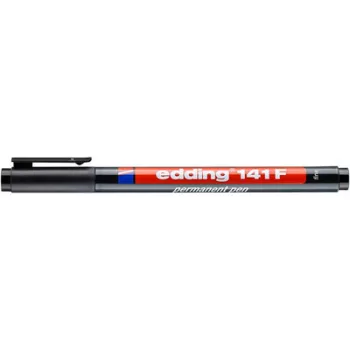   Alkoholos marker, OHP, 0,6 mm, EDDING "141 F", fekete 1 db