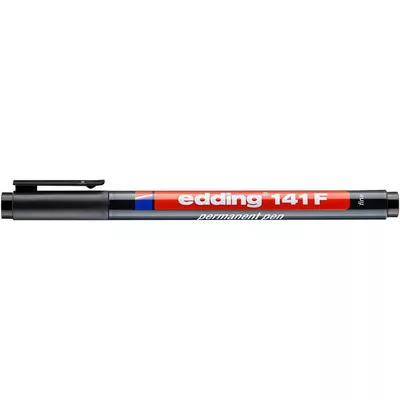 Alkoholos marker, OHP, 0,6 mm, EDDING "141 F", fekete 1 db
