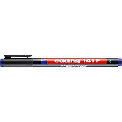 Alkoholos marker, OHP, 0,6 mm, EDDING "141 F", kék 1 db