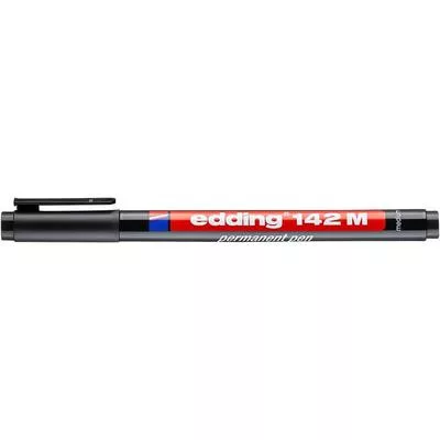 Alkoholos marker, OHP, 1 mm, EDDING "142 M", fekete 1 db
