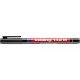 Alkoholos marker, OHP, 1 mm, EDDING "142 M", fekete 1 db