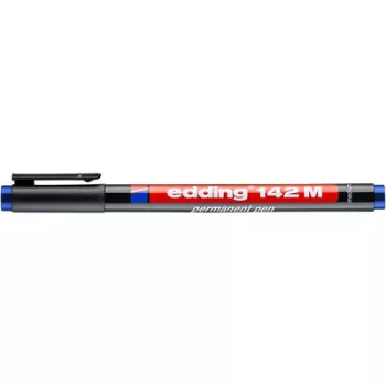   Alkoholos marker, OHP, 1 mm, EDDING "142 M", kék 1 db