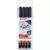 Alkoholos marker készlet, OHP, 1 mm, EDDING "142 M", 4 különböző szín 4 db