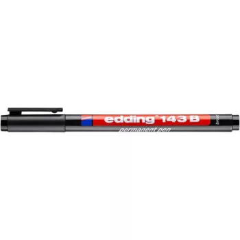   Alkoholos marker, OHP, 1 mm, EDDING "143 B", fekete 1 db