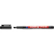 Alkoholos marker, OHP, 1 mm, EDDING "143 B", fekete 1 db