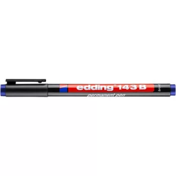   Alkoholos marker, OHP, 1 mm, EDDING "143 B", kék 1 db