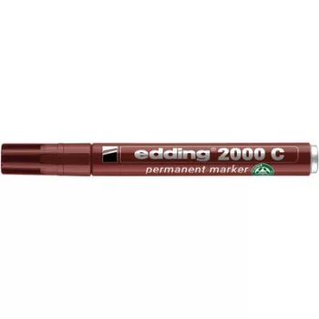   Alkoholos marker, 1,5-3 mm, kúpos, EDDING "2000", barna 1 db