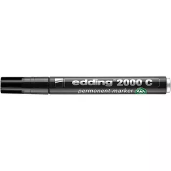   Alkoholos marker, 1,5-3 mm, kúpos, EDDING "2000", fekete 1 db