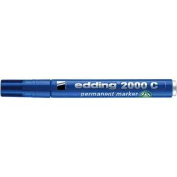   Alkoholos marker, 1,5-3 mm, kúpos, EDDING "2000", kék 1 db