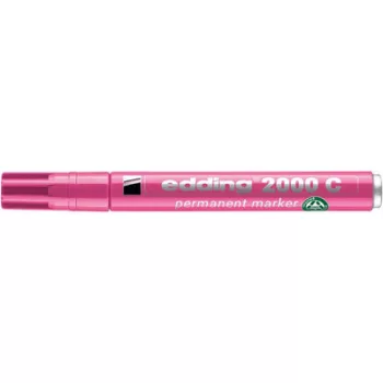   Alkoholos marker, 1,5-3 mm, kúpos, EDDING "2000", rózsaszín 1 db