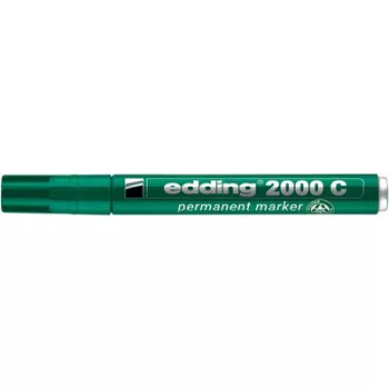   Alkoholos marker, 1,5-3 mm, kúpos, EDDING "2000", zöld 1 db