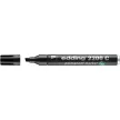 Alkoholos marker, 1-5 mm, vágott, EDDING "2200", fekete 1 db