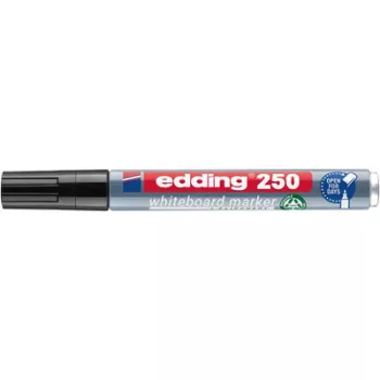   Tábla- és flipchart marker, 1-3 mm, kúpos, EDDING "250", fekete