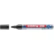 Tábla- és flipchart marker, 1-3 mm, kúpos, EDDING "250", fekete