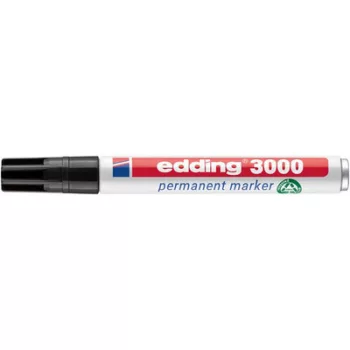   Alkoholos marker, 1,5-3 mm, kúpos, EDDING "3000", fekete 1 db