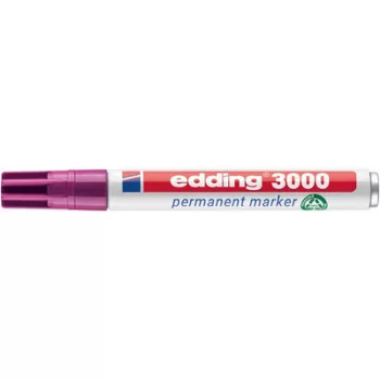   Alkoholos marker, 1,5-3 mm, kúpos, EDDING "3000", rózsaszín 1 db