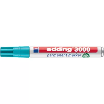   Alkoholos marker, 1,5-3 mm, kúpos, EDDING "3000", türkíz 1 db